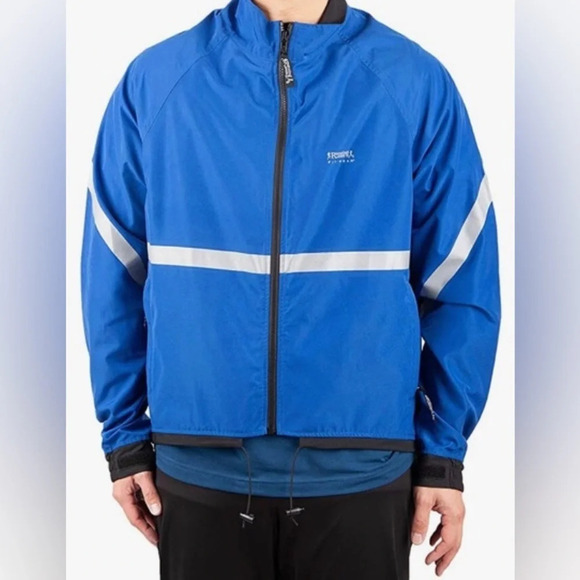 RUNNING ROOM Fit-Wear Unisex Reflective Running jacket/windbreaker Sz M - Picture 1 of 10